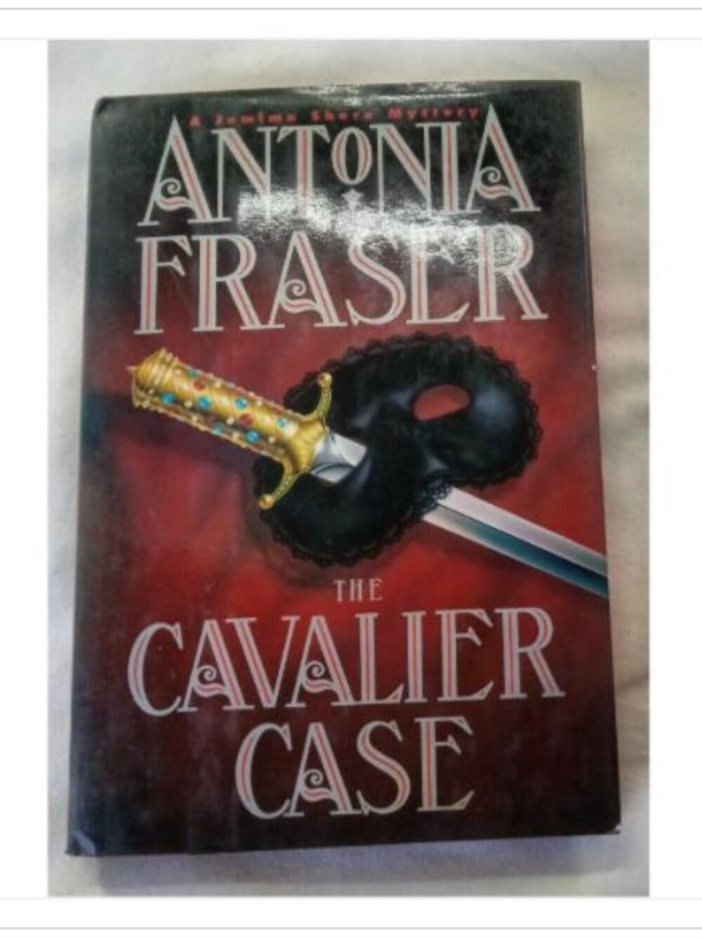 The Cavalier Case Antonia Fraser 1991 Hardcover Book Vintage Novel Read Classic